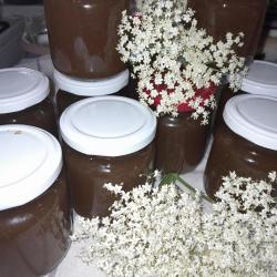 Bodza virág lekvár